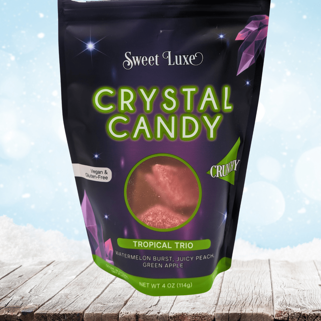 Sweet Luxe™ NEW Extra Crunchy Crystal Candy - Tropical Trio Flavor Mix Simple Sweet Luxe™ 