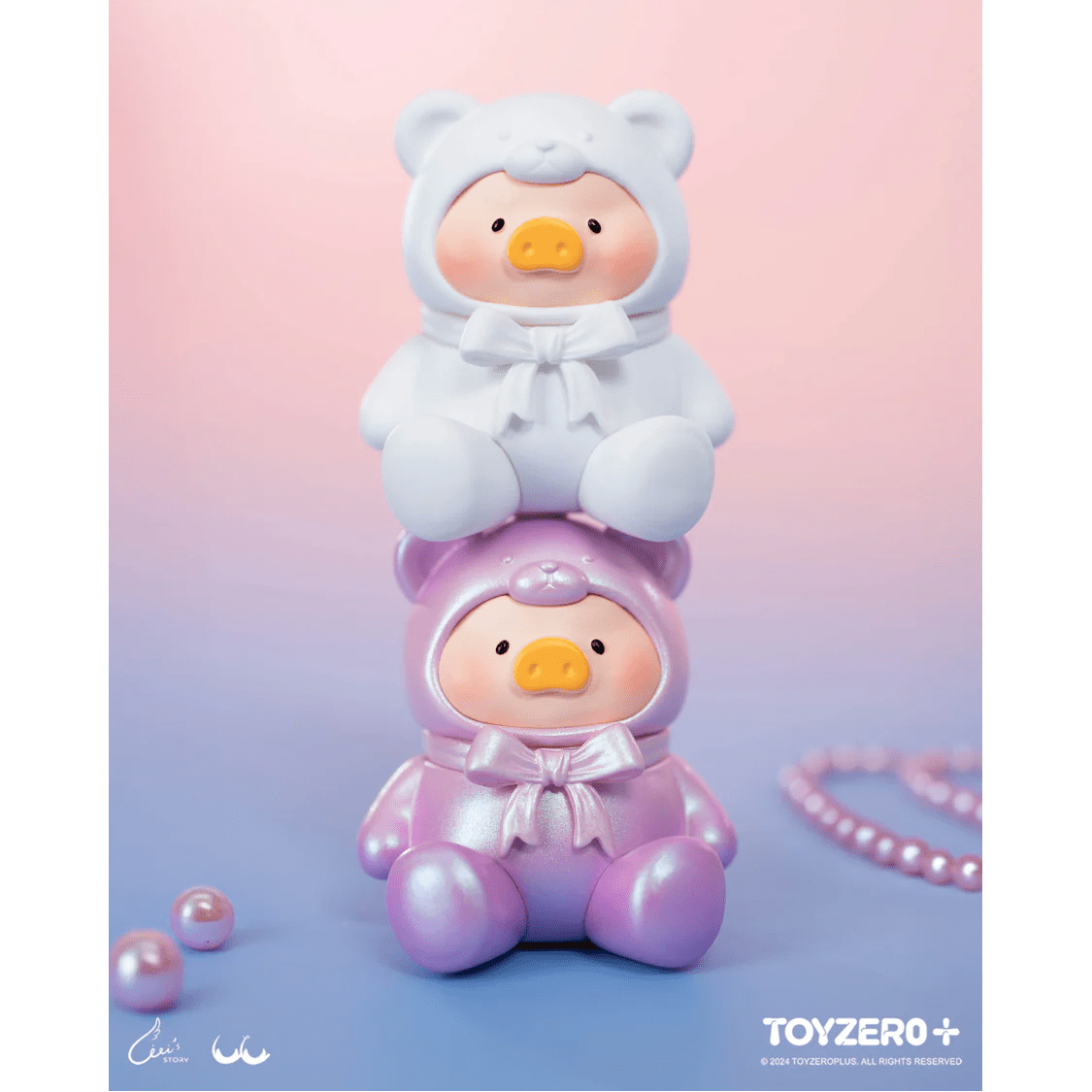 ToyZeroPlus x Lulu The Piggy Teddy Mini Series Blind Bag (1pc) Simple TOYZEROPLUS 