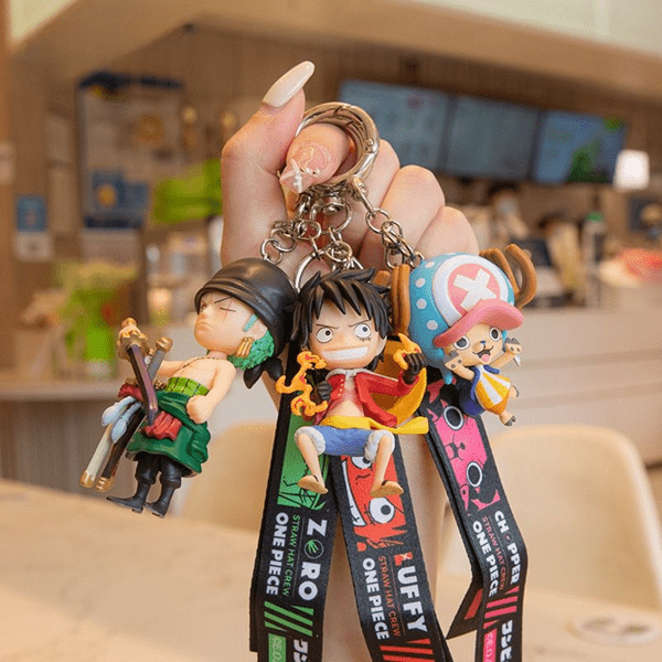 One Piece - Straw Hat Crew Single Blind Box Keychain (1pc) Simple magazineracksdirect 