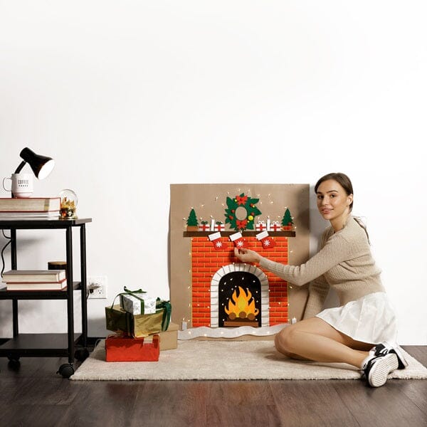 FunkyMantel - Felt Wall XMas Mantel 75" (190cm) Preorder magazineracksdirect 