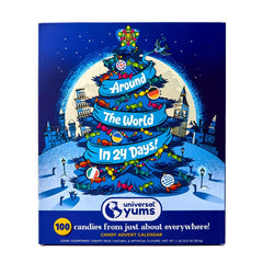 Universal Yums Snack Box: Around The World Candy Advent Calendar Simple Universal Yums 