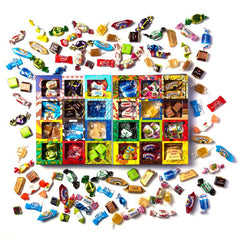 Universal Yums Snack Box: Around The World Candy Advent Calendar Simple Universal Yums 