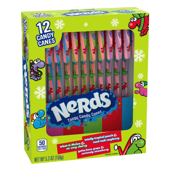 Nerds Tangy Candy Canes (12pk)