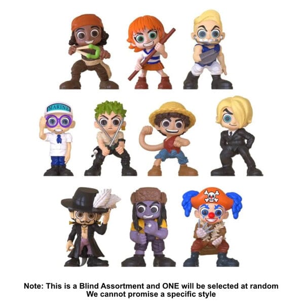 Anime 3D Character Clip: Netflix One Piece Minifigures Blind Bag | Series 1 Simple magazineracksdirect 