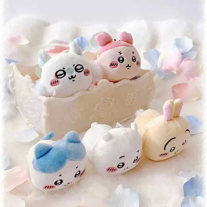Chiikawa Lying Posture Plush Blind Capsule Simple Chiikawa 