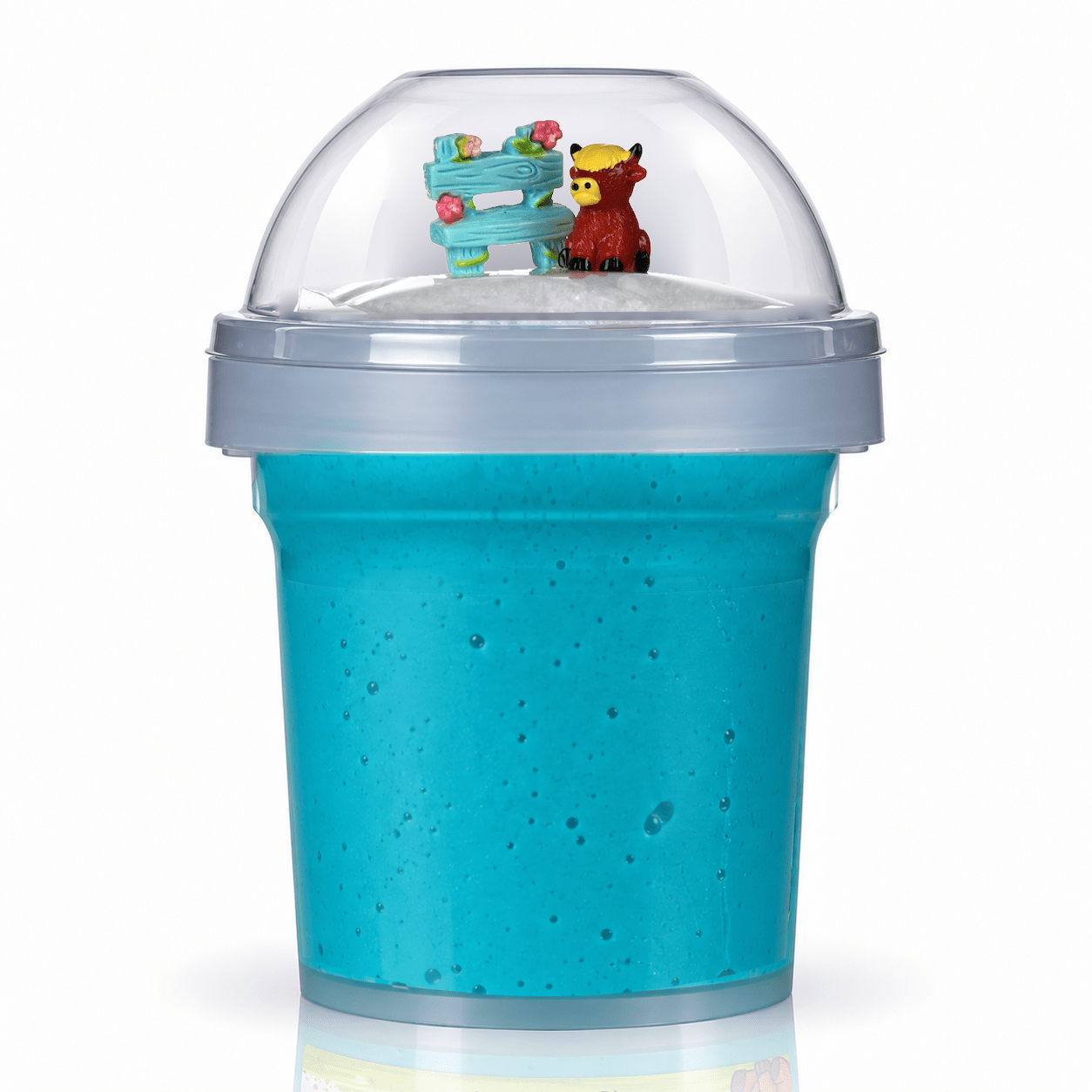 LIT Slime Animal Charms Collection Scented Slime Jar (7.1oz) Highland Meadows Simple LIT Slime 