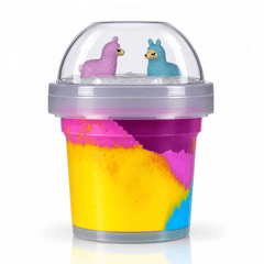 LIT Slime Animal Charms Collection Scented Slime Jar (7.1oz) Alpaca Party Simple LIT Slime 