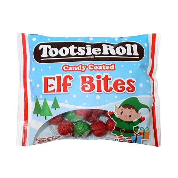 Tootsie Roll Candy Coated Elf Bites (3.5 oz) Simple Maynards 