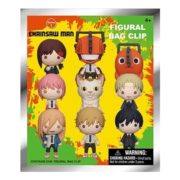 3D Anime: Chainsaw Man Foam Bag Clip Series 2 (1pc) Simple Chainsaw Man 