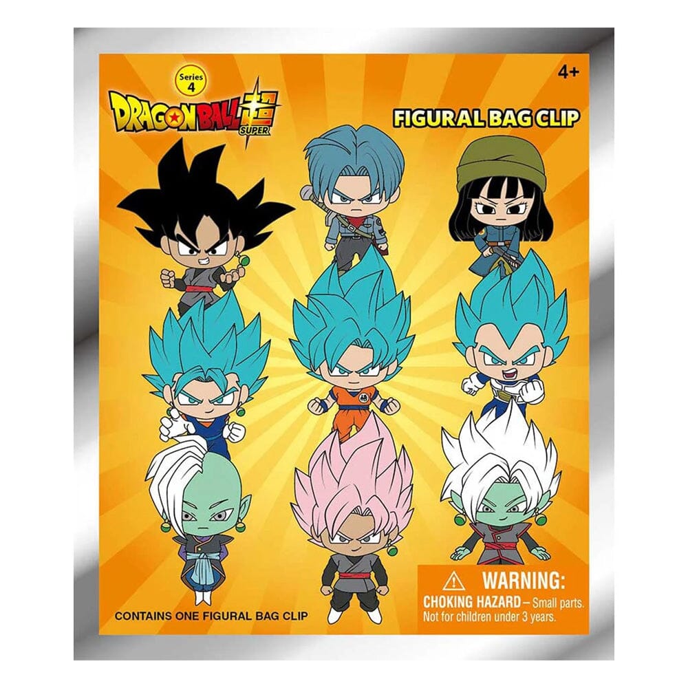 Dragon Ball Super Series 4 3D Foam Bag Clip Blind Bag (1pc) Simple Dragon Ball Z 