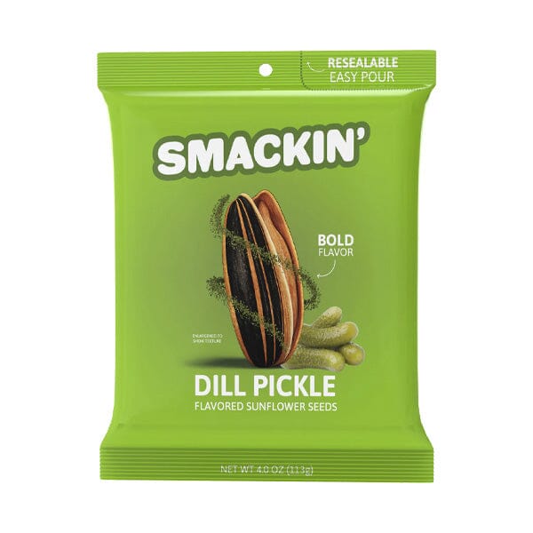 Smackin' Sunflower Seeds: Dill Pickle (4oz)