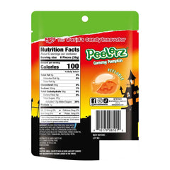 Amos Halloween Peelerz Pumpkin Gummies Candy (6 oz) Simple Amos Sweets 