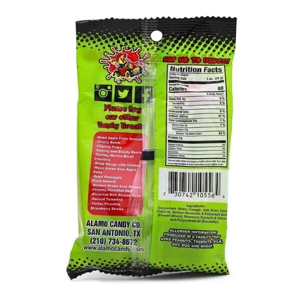 Alamo Sour Pickle Balls (1oz) Simple magazineracksdirect 