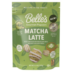 Belle's Gourmet Matcha Latte Popcorn (5.5 oz) Simple Belle's Gourmet Popcorn 