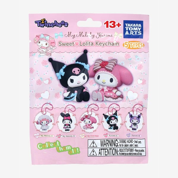 Hello Kitty & Friends: My Melody & Kuromi Sweet Lolita | Collectible Figurine Blind Bag Simple magazineracksdirect 