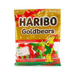 Haribo Gold Bears Holiday Edition Gummy Candy (4oz) Simple Maynards 