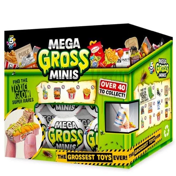 5 Surprise Mega Gross Minis by ZURU Boys Mystery Collectible Minis