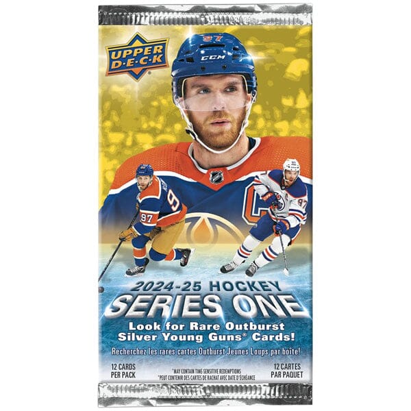 Upper Deck NHL Trading Card Pack Series One 2024-25 Simple Upper Deck 