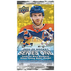 Upper Deck NHL Trading Card Pack Series One 2024-25 Simple Upper Deck 