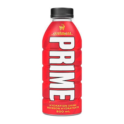 PRIME Hydration Drink By Logan Paul & KSI Simple PRIME NEW! NFL Kansas City Chiefs Patrick Mahomes Meta Moon (Red Bottle) 