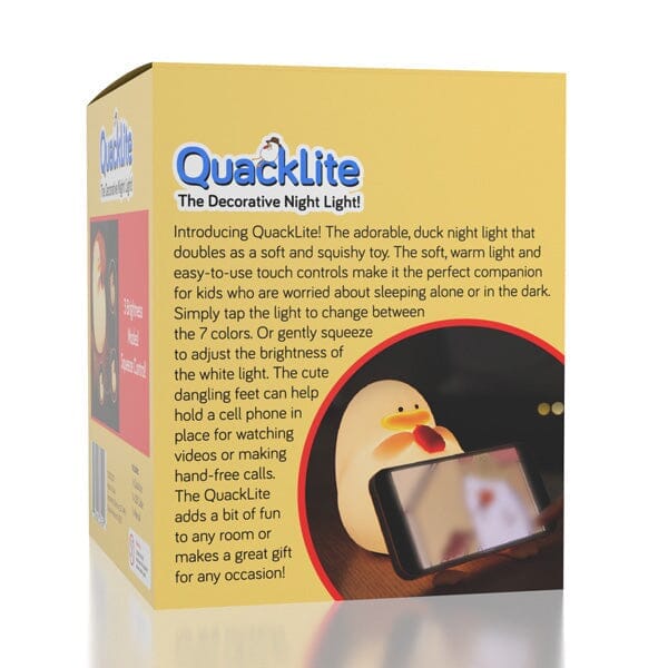 QuackLite: Decorative Night Light | Color Changing Simple Showcase 