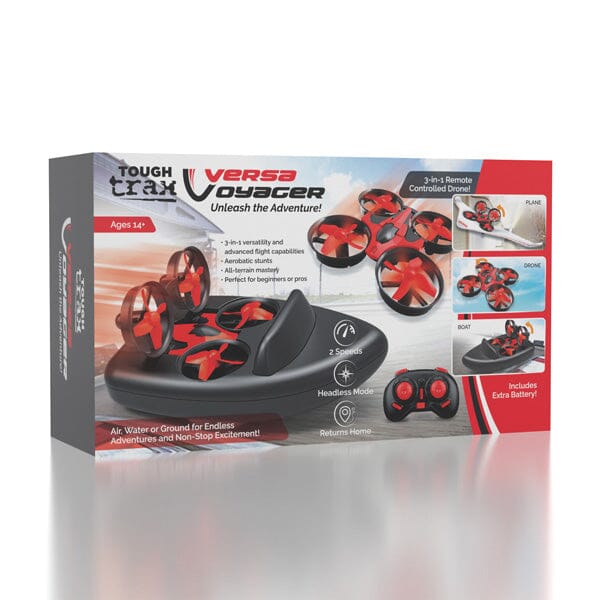 Tough Trax VersaVoyager: 3-in-1 Drone Boat Car