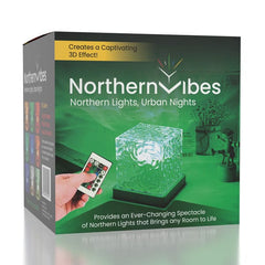 NorthernVibes: LED Wave Night Light with Remote Control Simple magazineracksdirect 