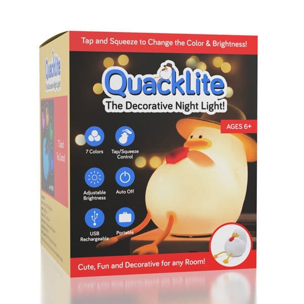 QuackLite: Decorative Night Light | Color Changing Simple Showcase 