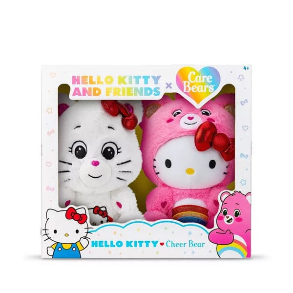 Hello Kitty 50th Anniversary Care Bear Plush (2pk)