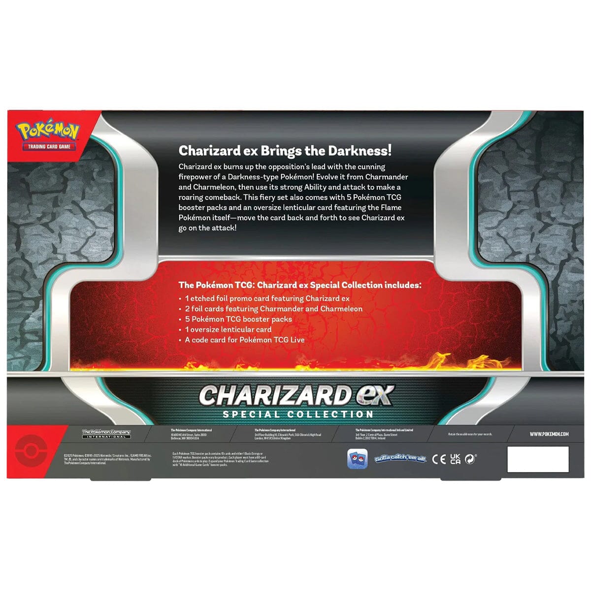 Pokémon TCG: Charizard ex Special Collection Box Simple Pokémon 