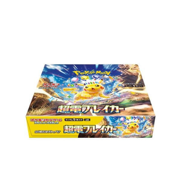 Pokémon TCG Japan: Scarlet & Violet Super Electric Breaker Booster Box (30pc) Simple Pokémon 