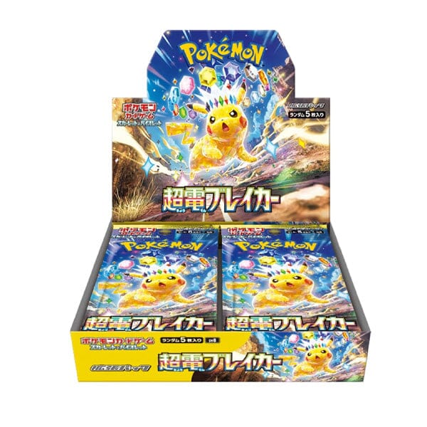 Pokémon TCG Japan: Scarlet & Violet Super Electric Breaker Booster Box (30pc) Simple Pokémon 