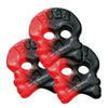 BUBS Godis: Raspberry Liquorice Skull Candy (90g)