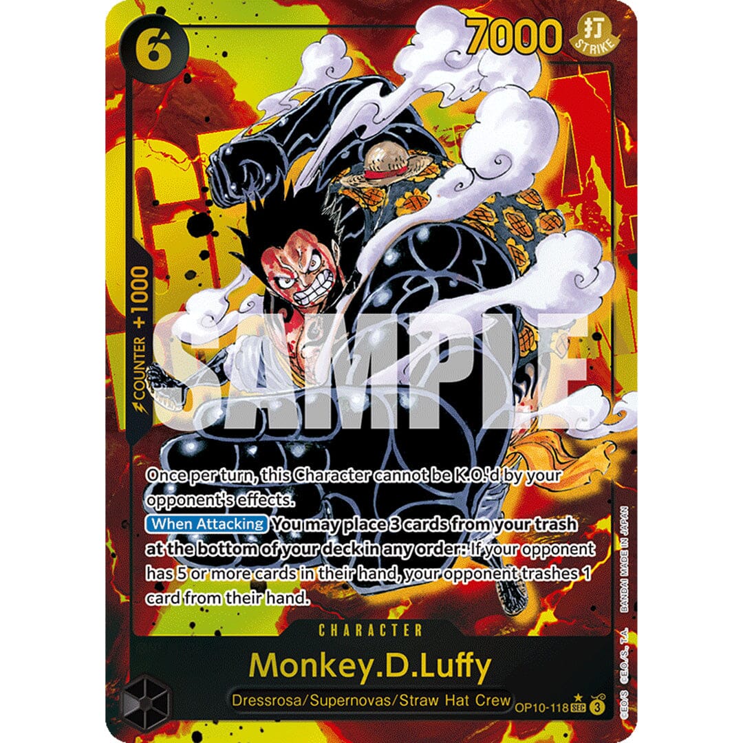 One Piece Card Game Royal Blood Booster OP-10 (1 Pack of 12 Cards) Simple One Piece 