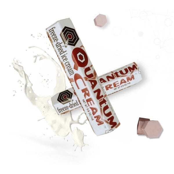 Quantum Cream: Freeze Dried Ice Cream | Chocolate (14g) Simple magazineracksdirect 