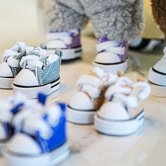Mini Running Shoes Accessory for Plush Dolls (Assorted Colors) Petite Threads Simple Exclusive 