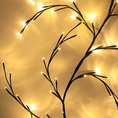 DecoVines | Decorative Faux Willow Vines w/ LED Lights! Simple magazineracksdirect 