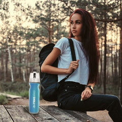 Water Bottle With Spray Mist Simple magazineracksdirect 