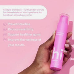 HiSmile: Anti-Cavity Toothpaste | Watermelon Flavor Simple magazineracksdirect 