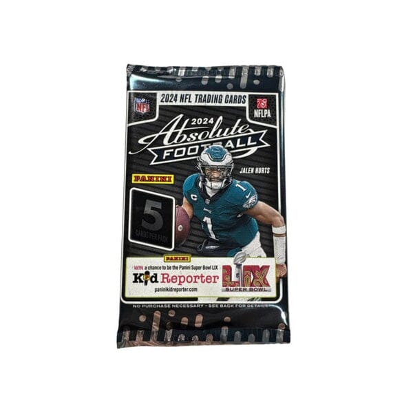 Panini Absolute NFL Trading Card Hobby Pack 2024 Simple Panini 