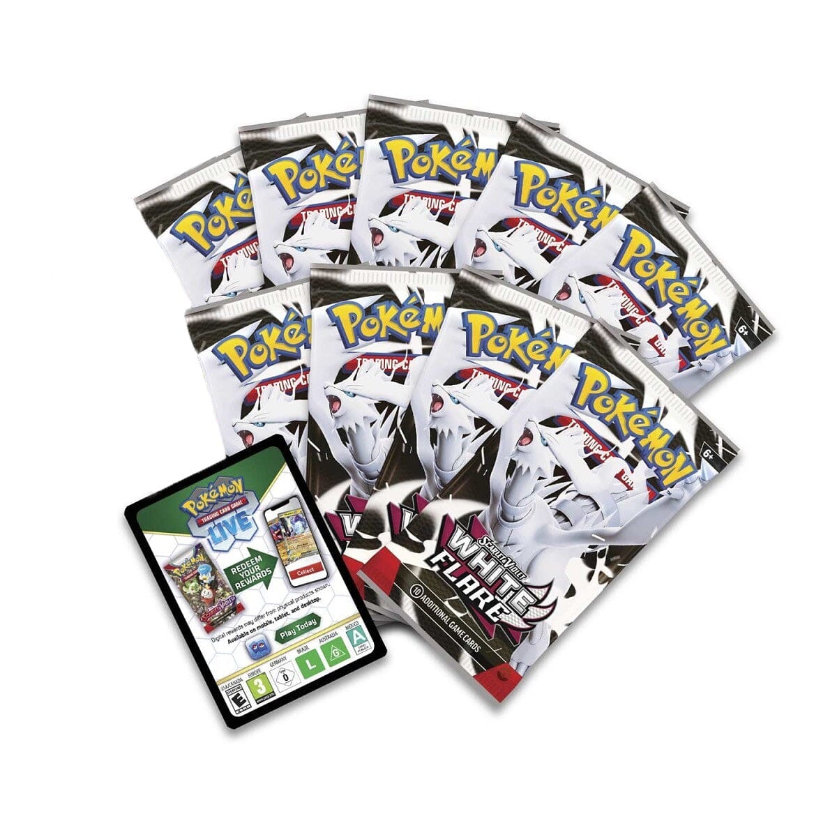 Pokémon TCG: Scarlet & Violet White Flare Elite Trainer Box Simple Pokémon 