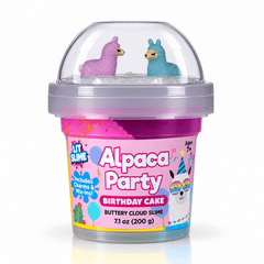 LIT Slime Animal Charms Collection Scented Slime Jar (7.1oz) Alpaca Party Simple LIT Slime 