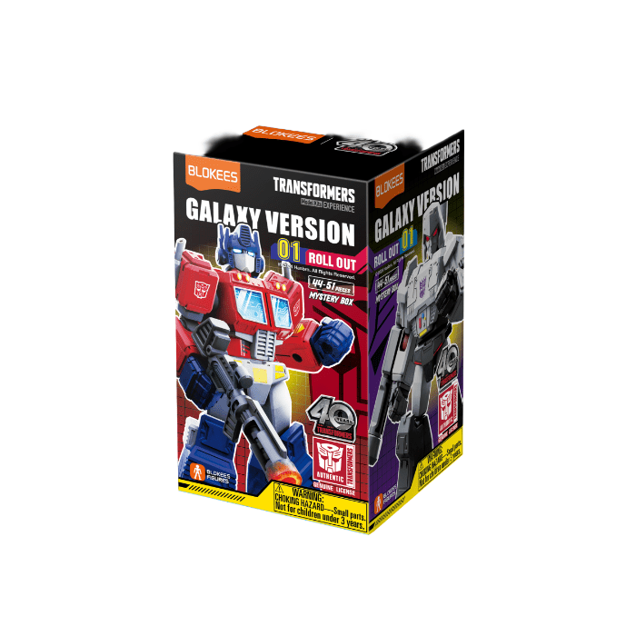 Blokees Transformers Galaxy Version 01 Roll Out With Chase Variant Simple Exclusive 