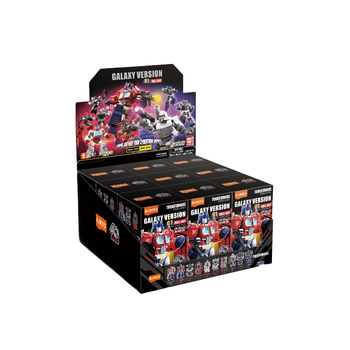 Blokees Transformers Galaxy Version 01 Roll Out With Chase Variant Simple Exclusive 