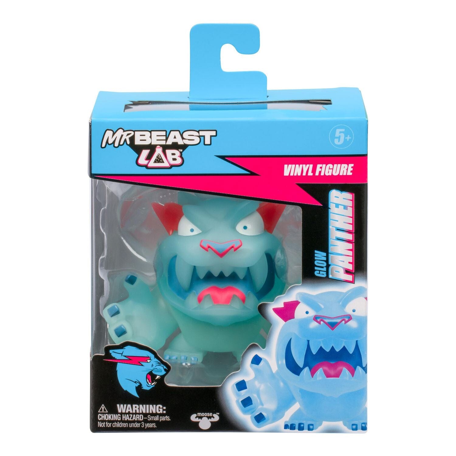 MrBeast Lab: Glow Panther Vinyl Figure Simple Mr. Beast 