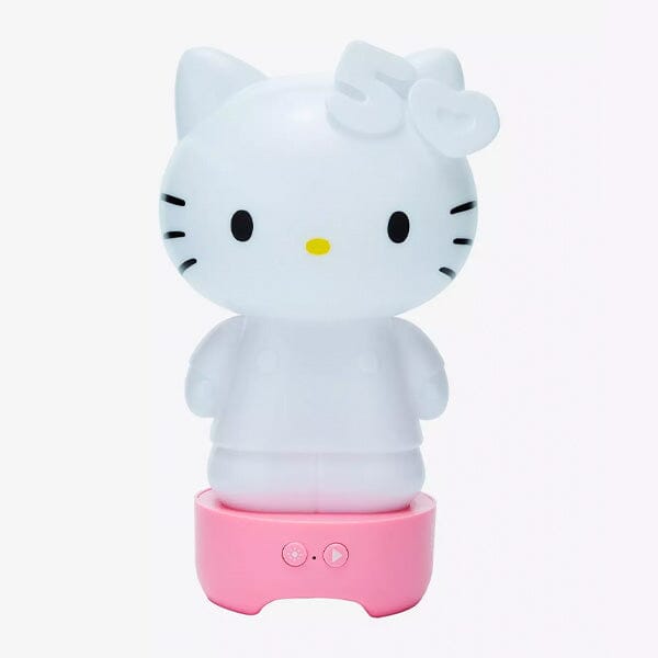 Hello Kitty Sanrio 50th Anniversary Glowing Figure Speaker Simple Hello Kitty 