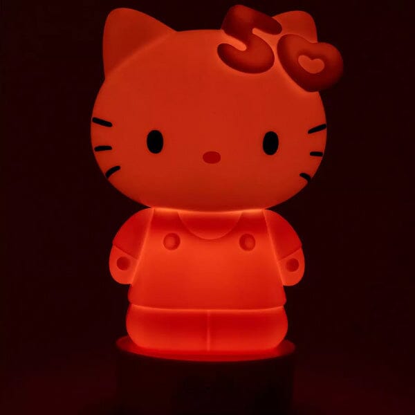 Hello Kitty Sanrio 50th Anniversary Glowing Figure Speaker Simple Hello Kitty 