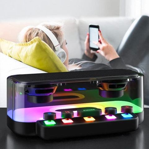 LED Gaming Speaker | Portable Bluetooth w/ Stereo Sound!
