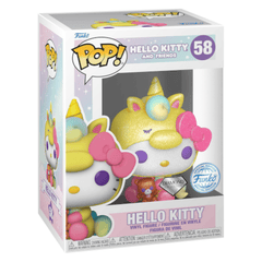 Funko Pop! Hello Kitty Unicorn HK (DGLT) Exclusive (CA) Simple Showcase 