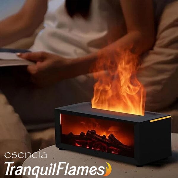 Esencia TranquilFlames: Mini Fireplace Flame Diffuser Simple Esencia 